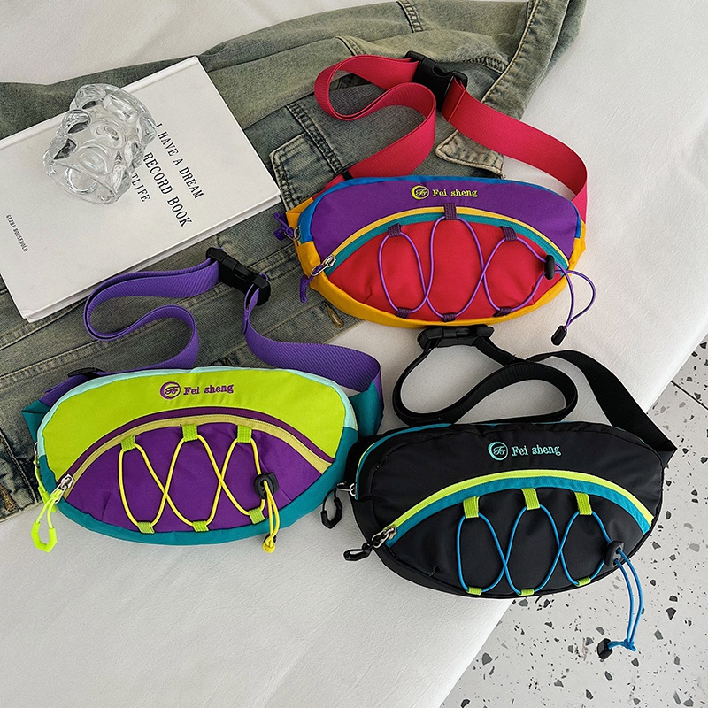 Bolso de Pecho y Cangurera para Mujer de Nailon para Uso Diario image 4