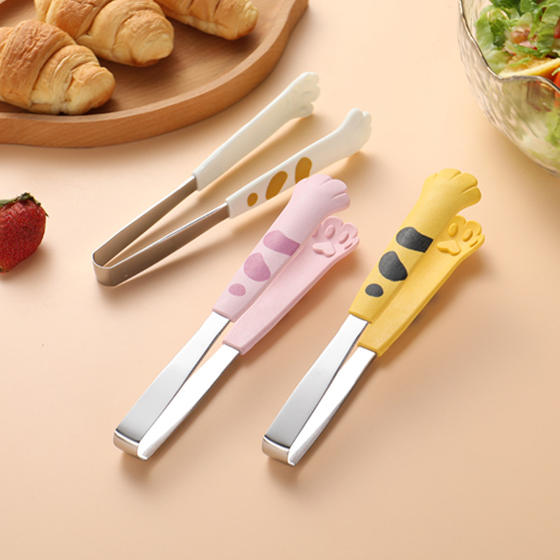 Pinzas de Silicona para Alimentos, Antideslizante y Anti-escaldado, para Cocina