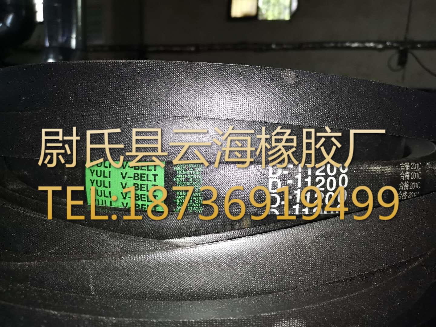 D-11200  普通V带  D型三角带  球磨机用D型三角带
