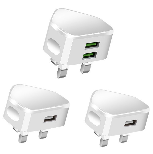 UKCA certified British standard USB charger British standard 1A direct charge British standard 5V2A adapter 20W British standard PD direct charge