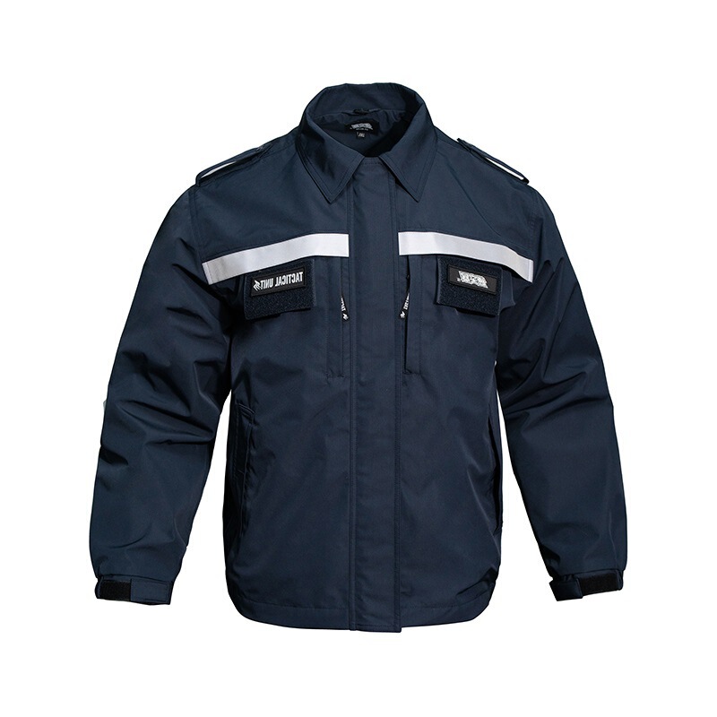 American-Style Lapel Spring and Autumn Thin Work Jacket, Weatherproof Short Trench Coat with Fixed Id, Concealable and Detachable Lining