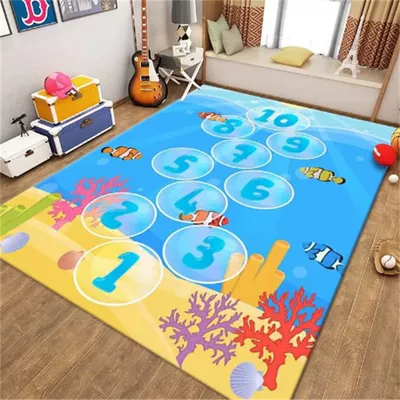 Mat Tatami Bed Front Carpet — Avtomobil döşəmə paspasları - bubble-hopscotch-14-2m