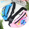 Cartoon big hairpins, fashionable trend shoulder bag, sports chest bag, belt bag