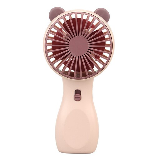 Manufacturer wholesale USB rechargeable handheld small fan portable mini desktop dormitory fan back-to-school gift logo