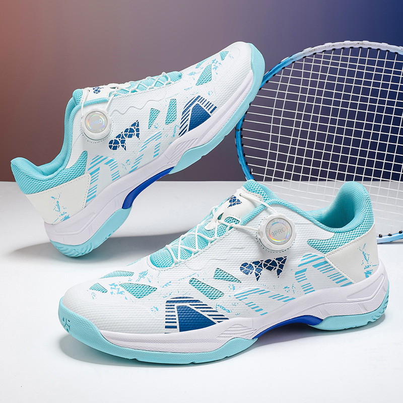 Zapatos de bádminton respirables antideslizantes zapatos de tenis de mesa ligeros zapatos de entrenamiento de bádminton en stock en stock