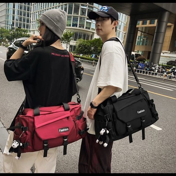 复古潮流手提旅行包新款干湿分离运动游泳健身包大容量收纳行李包