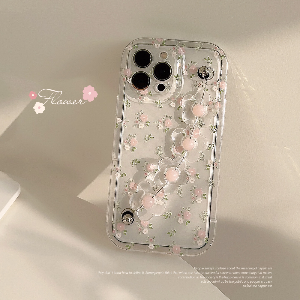 Small fresh floral iphone14pro max Apple...