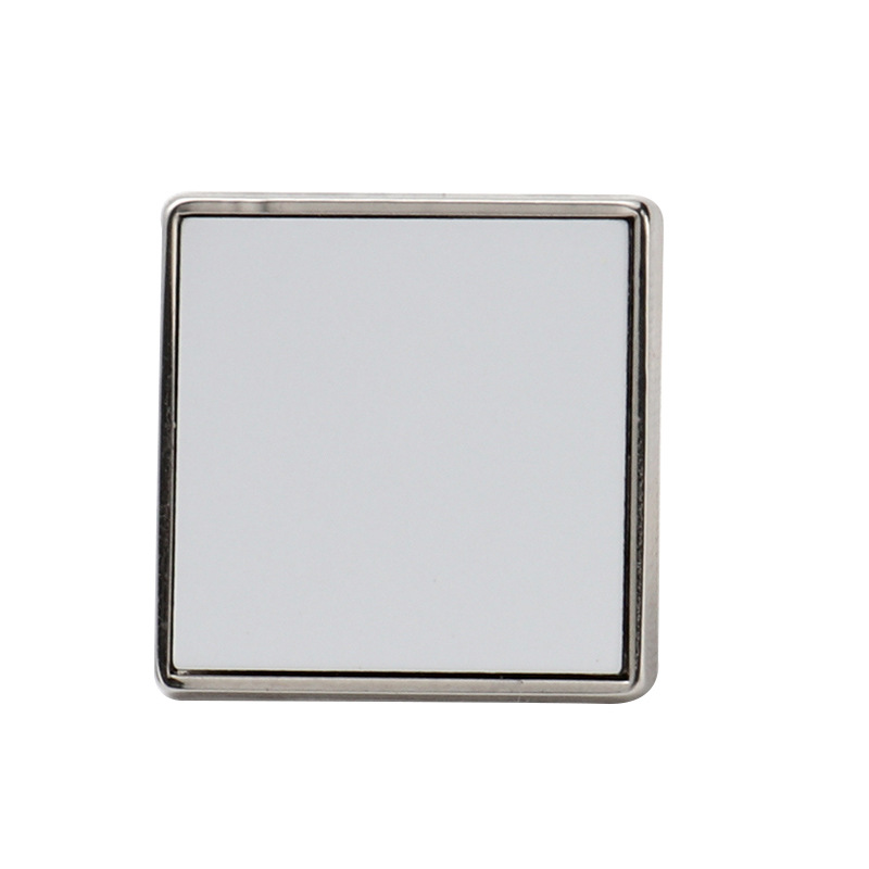 Personalizado Amazon insignia de transferencia de calor en blanco DIY foto metal artesanía brazalete para dibujar insignia de sublimación térmica