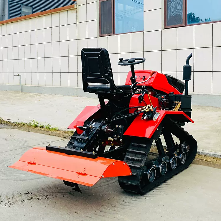 履带旋耕机旋耕起垄一体机开沟培土田园管理机