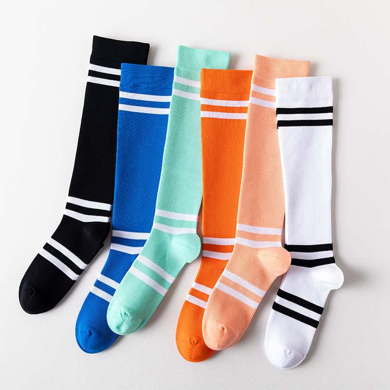 Socks women's calf socks compression socks antibacterial deodorant cute fitness running rope skipping outdoor sports socks compression quick drying
