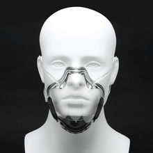 亚马逊跨境现货一体式高清透明防雾防飞溅防护面罩 隔离面罩 口罩