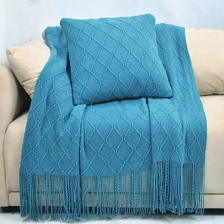 Pillow, sofa, knitted pillowcase for bedroom, wholesale