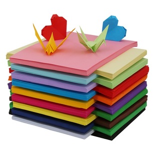 A4 color cardboard 110g150g180G children's painting color paper hard thick diy origami hand cardboard