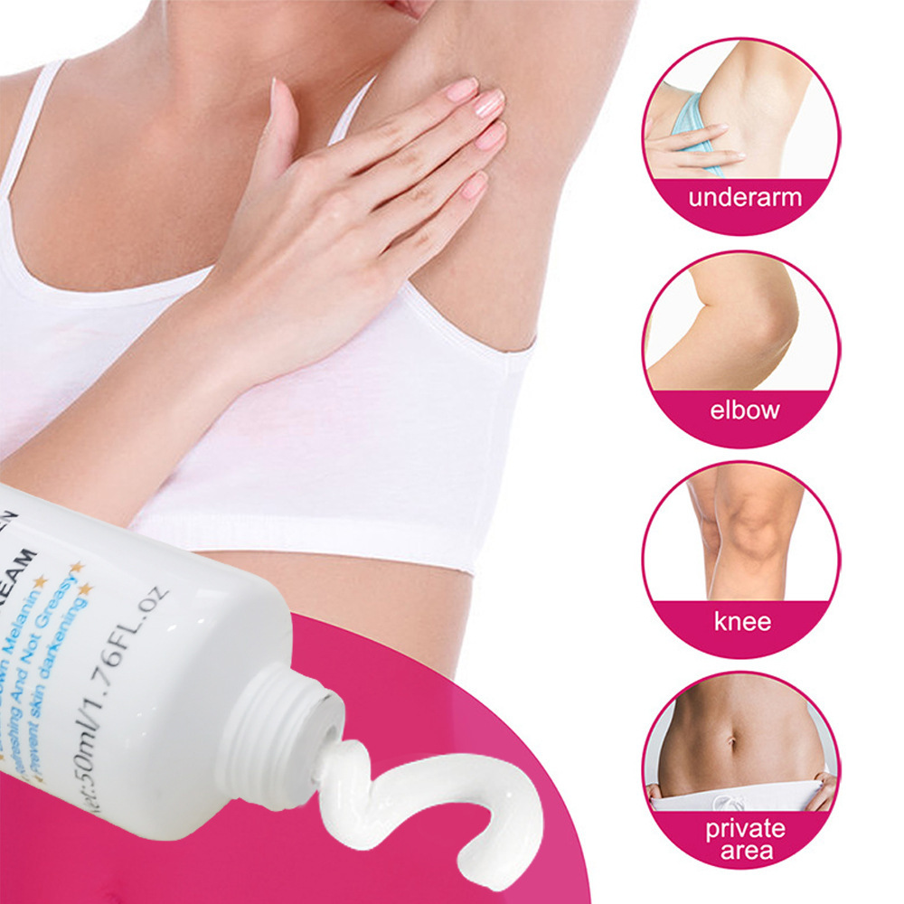 Crème éclaircissante pour aisselles hydratante et désodorisante_voghion.com