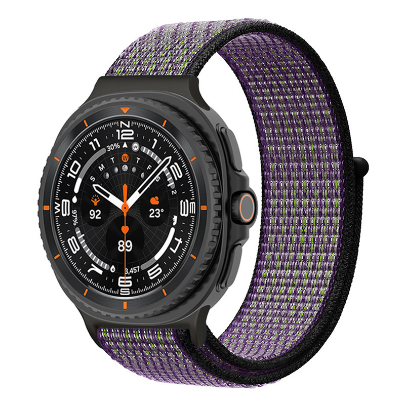 适用三星watch8手表带Galaxy watch8Classic魔术贴回环式尼龙表带|undefined