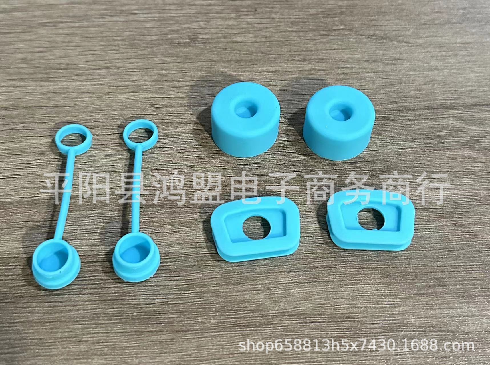 파란색 6종 세트 * 실리콘 오일 드립 방지 마개