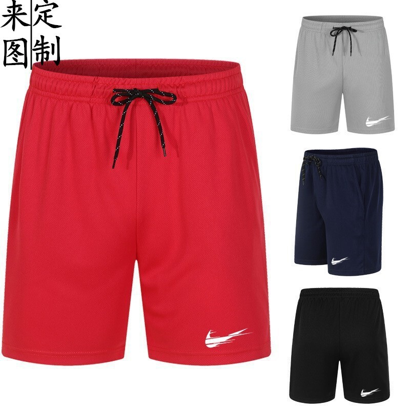 Cross-Border Amazon Summer Men's Mid-Waist Lace-Up Quick-Drying Mesh Shorts Large Size Casual Versatile Beach Shorts Cross-Border Amazon Summer Men's Mid-Waist Lace-Up Quick-Drying Mesh Shorts Large Size Casual Versatile Beach Shorts