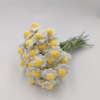 Creative hand-woven artificial flowers Wool crochet boutique bouquet Baoma's handmade sweet 3cm flower finished product