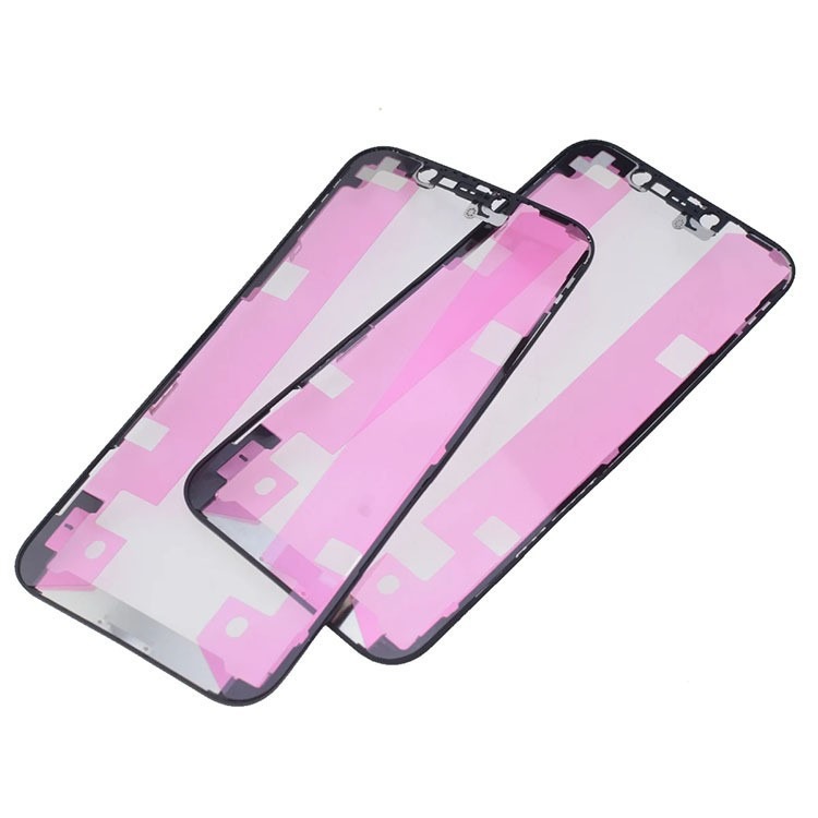 Aplicable a iphone x xs xr 11 12 13 14 promax LCD frontal central marco con cinta adhesiva
