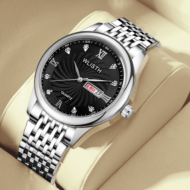 Wally's New Men's Watch for Male Students Luxury Trendy Fashion Watch Tiktok Online Popular Cross-border Men's Watch