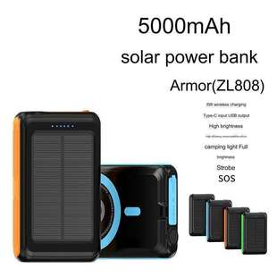 Factory wholesale mini self-contained line charging treasure 10000 mA large capacity portable fast charging transparent real standard 20000 milli