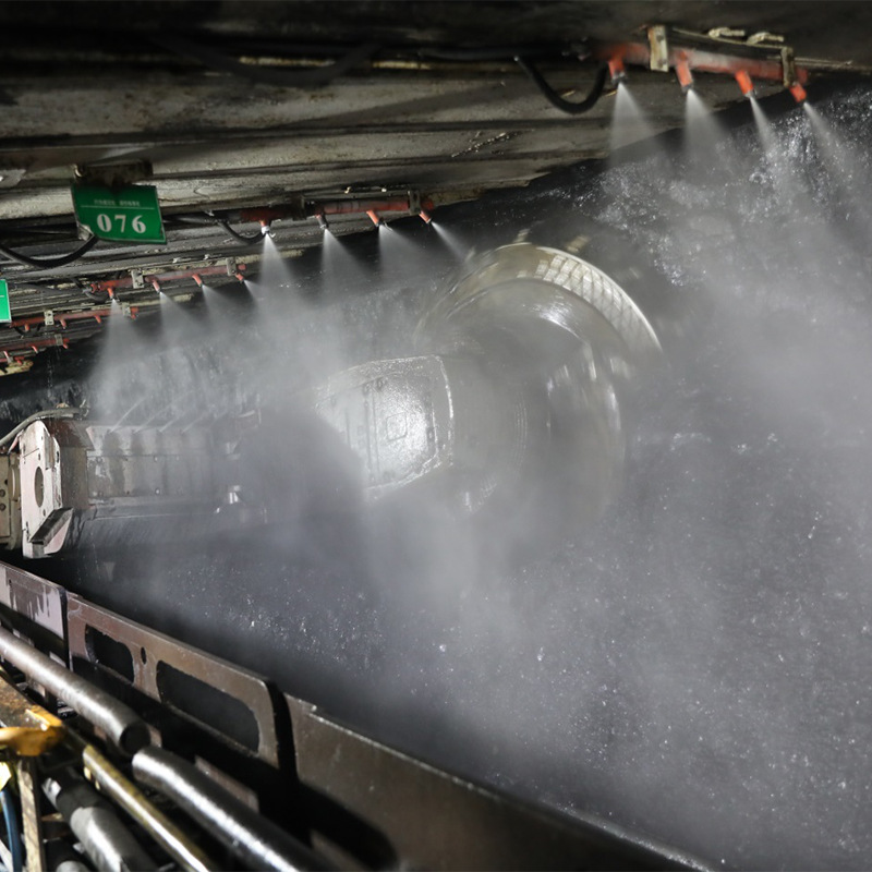 输煤系统皮带机干雾抑尘装置 微米级干雾主机 双流体降尘