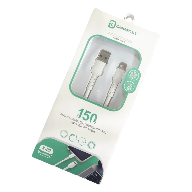 Flash cable de carga de datos cable de carga rápida con el embalaje en caja cable de carga cable de datos adecuado para Android Pingguo Huawei