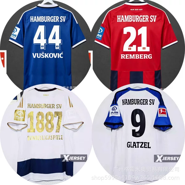 Uncommon 25-26 Hamburger Sv Jersey Crystal Palace Los Angeles Arsenal Football Uniform