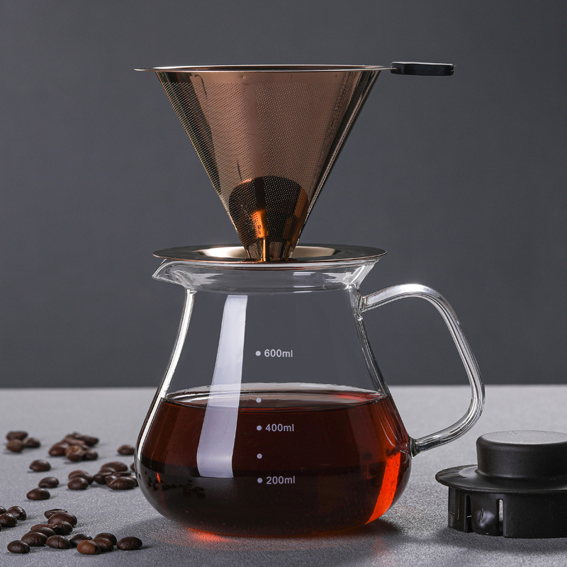 Glass heroes, coffee pot