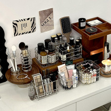小身材 大容量！铁艺收纳筐学生宿舍好物桌面化妆品收纳置物架