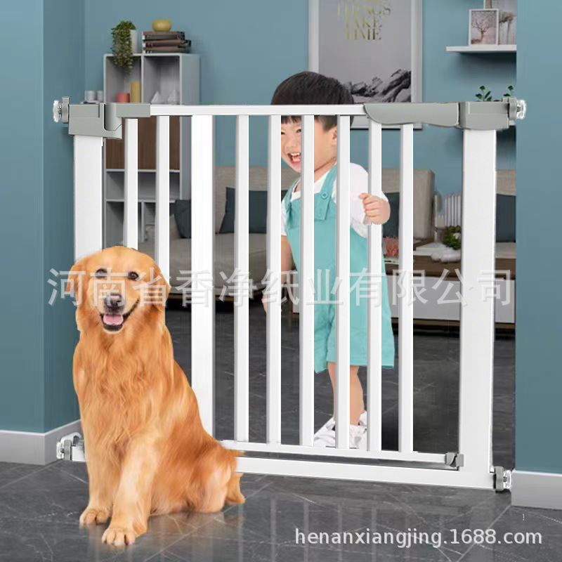 Children's Safety Gate, Pet Indoor Fence, Stairway, Punch-Free Safety Protection Gate, Kidsren's Guardrail