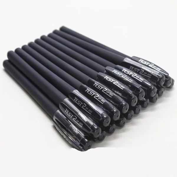 GP380 Frosted Pen Gel Pen Signature Pen Water Pen Ballpoint Pen Creative Stationery Wholesale Black Pen Student Pen 0.5 m