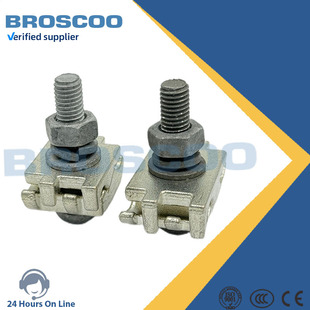 Connection Terminal Cable Clamp Terminal Clamp Power Fit Grounding Clamp Brass Clamp Railway Cable