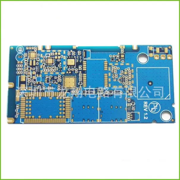 高频阻抗线路板 半孔沉金PCB高频阻抗线路板 高频阻PCB电路板加工