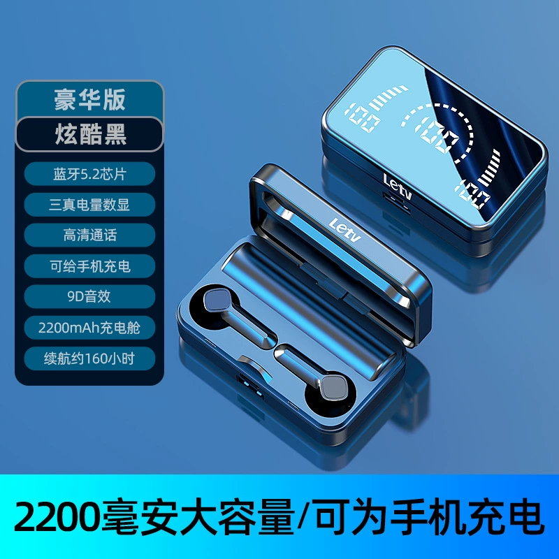 HD-дисплей 2025 новый Bluetooth-наушник беспроводной шумоподавление полузакрытые уши, ультрадлительная батарея для спорта бег универсально