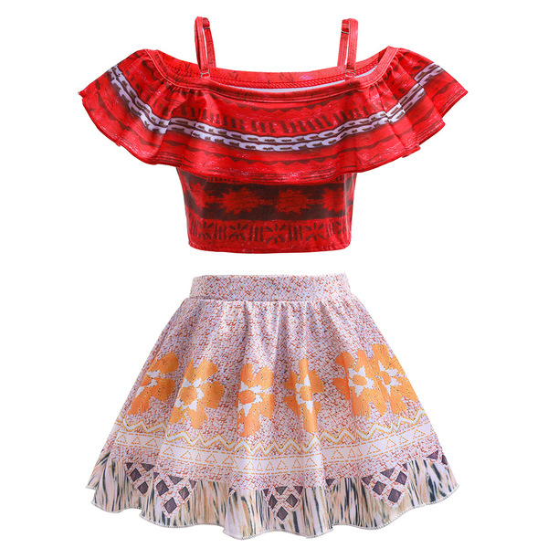 Marine children's split swimwear for early age