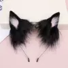 7033 simulated three-dimensional animal ear headband-pink ears
