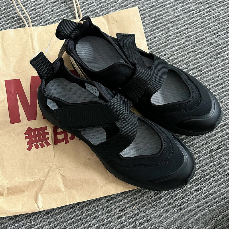 Mary Jane Beach Sandals 2025 Sandals Women's Thick Sole Summer New Sports Casual Easiest for Match Ninja Shoes Velcro