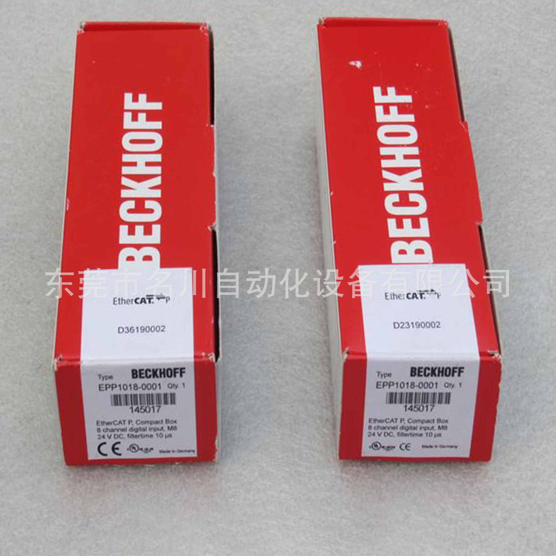 德国倍福BECKHOFF模块EPP1018-0001全新议价出售