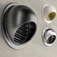 不锈钢通风口网罩厨房排风口风帽外墙防风雨防虫排气出风口通风罩