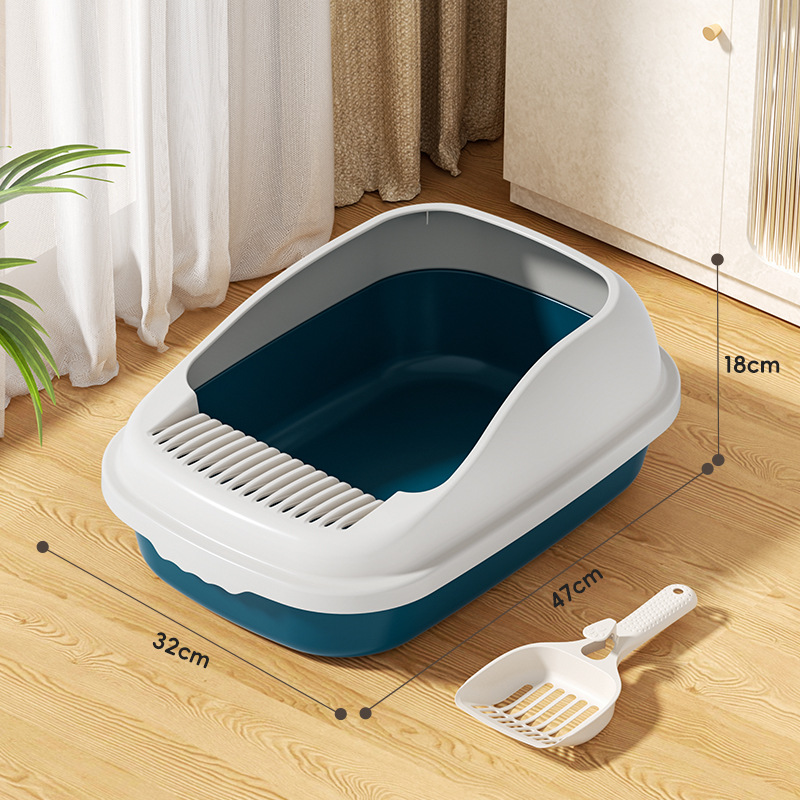 딥 블루 [고양이 쓰레기 삽-색상 랜덤 보내기]