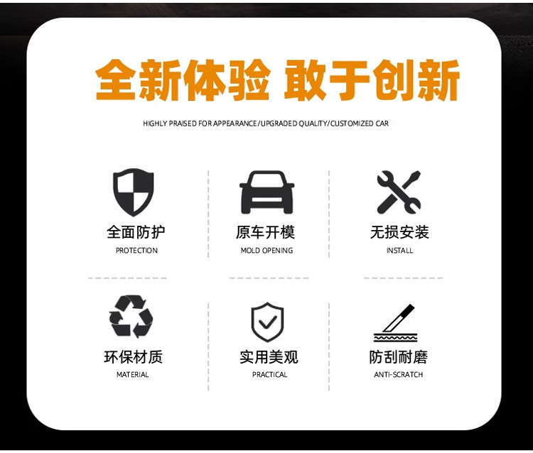 Chery Iacr V23 Complete Set of Interior Panels, Steering Wheel, Armrest Box, Rear Anti-Kick Protection Panel Frame