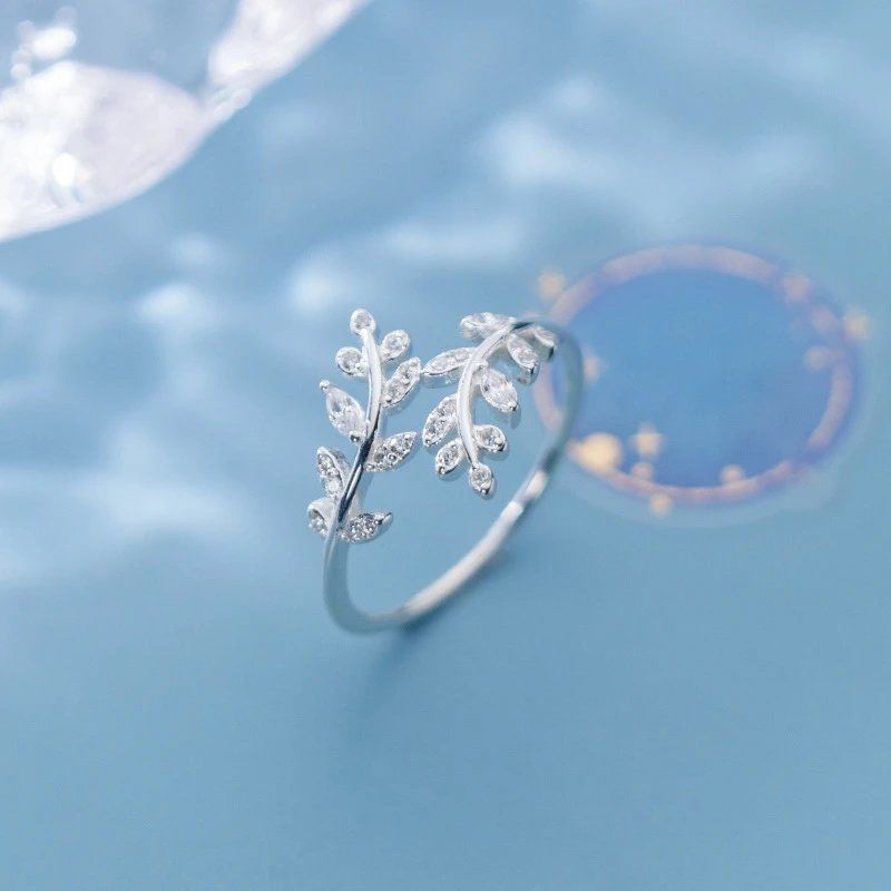 Fresh fashionable elegant adjustable ring