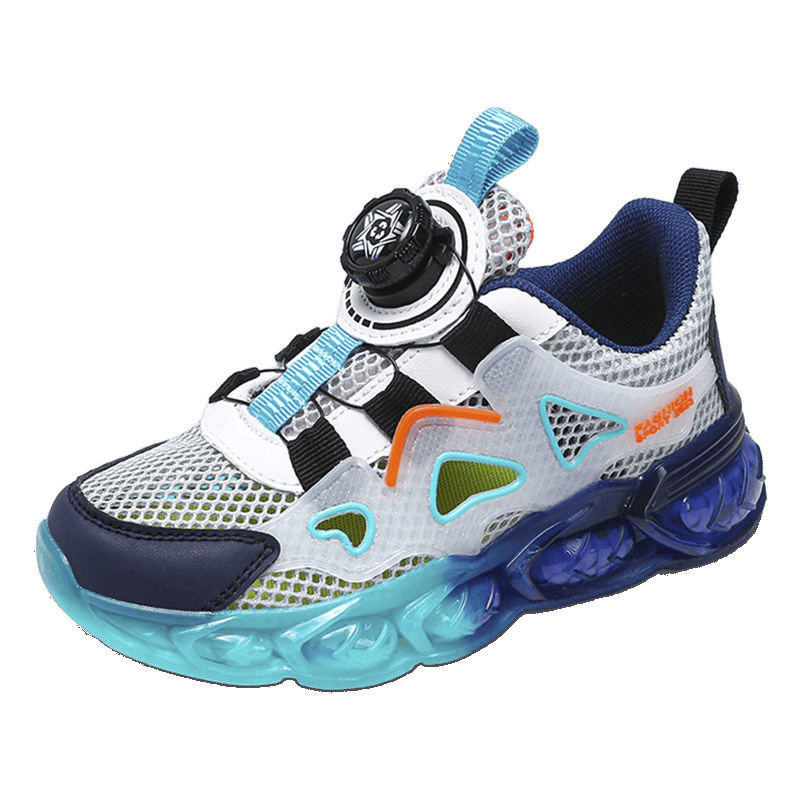 Jinjiang sandalias para niños, verano 2025, nuevos zapatos deportivos de malla para niños, zapatos transpirables de malla para niños grandes