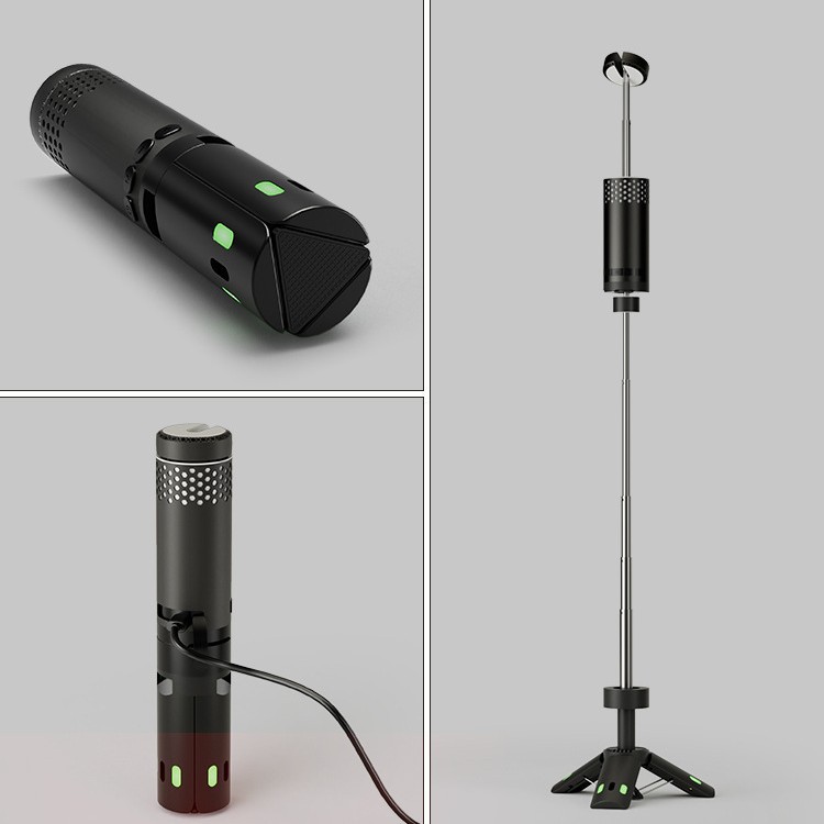 Luz de camping de atmósfera transfronteriza trípode magnético de mantenimiento lámpara de camping colgante de mano lámpara de exploración resistente a caídas