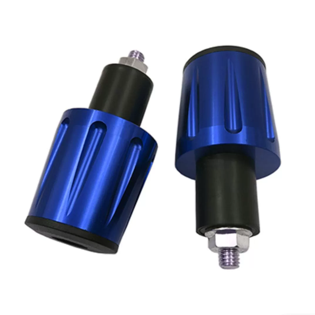 [Мотоциклетные заглушки для руля, двухцветные заглушки руля CNC, торцевые подпятники, железные/алюминиевые заглушки руля]