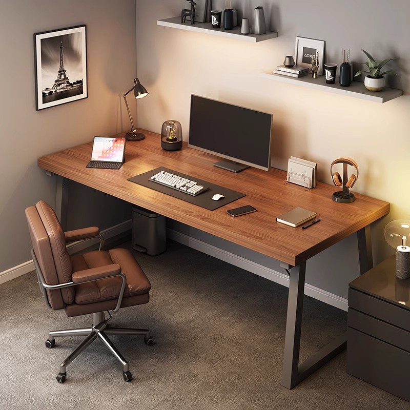 Mesa de computadora mesa de escritorio mesa de oficina casera mesa de juego doble mesa mesa de trabajo simple mesa moderna pequeña mesa simple