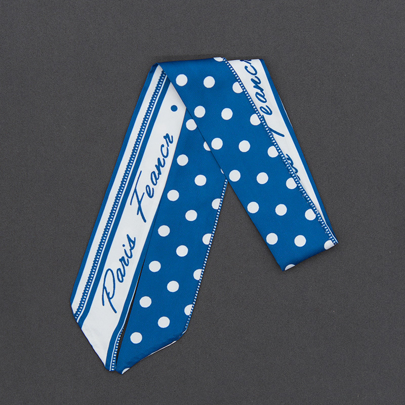 Una pieza de cabello combinado con mano coreana francesa joyería de bolsas de pañuelo largo joyería de cabello correa larga correa de cabello