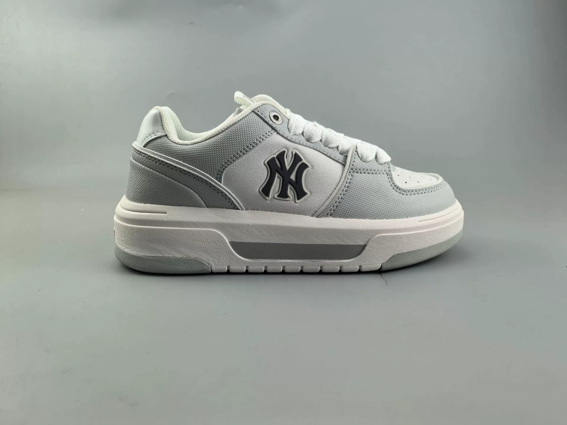 Потомковые MLB chunky liner basic NY ретро принт старшие туфли светлый тренд бренд старшего стиля