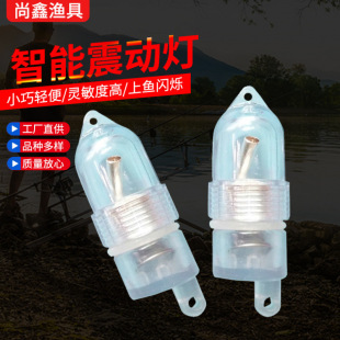 10 Fishing Rod Led Smart Sensor Lights That Turn on When Fish Are Caught, Electronic Night Light Fishing Bell Lights, Sea Rod Alarms